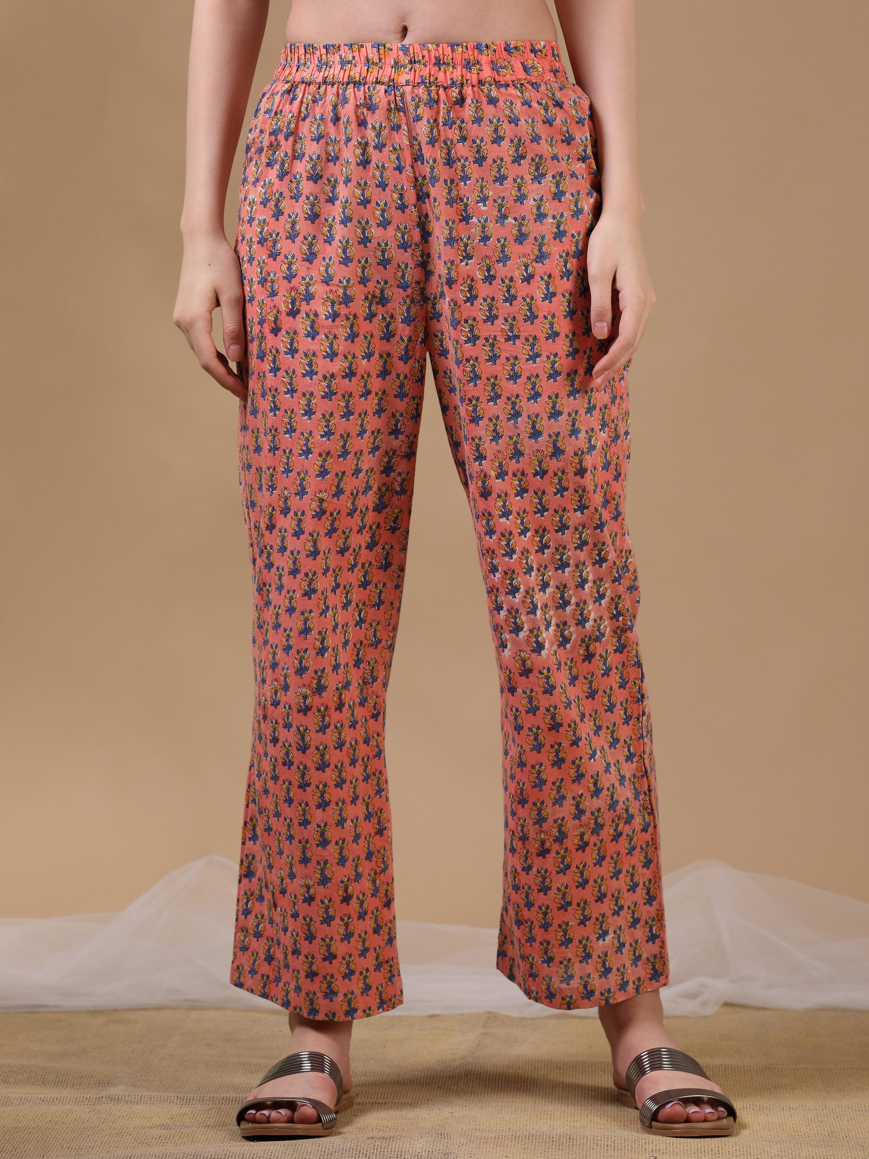 Coral Full Sleeve Casual Wear Co-ords