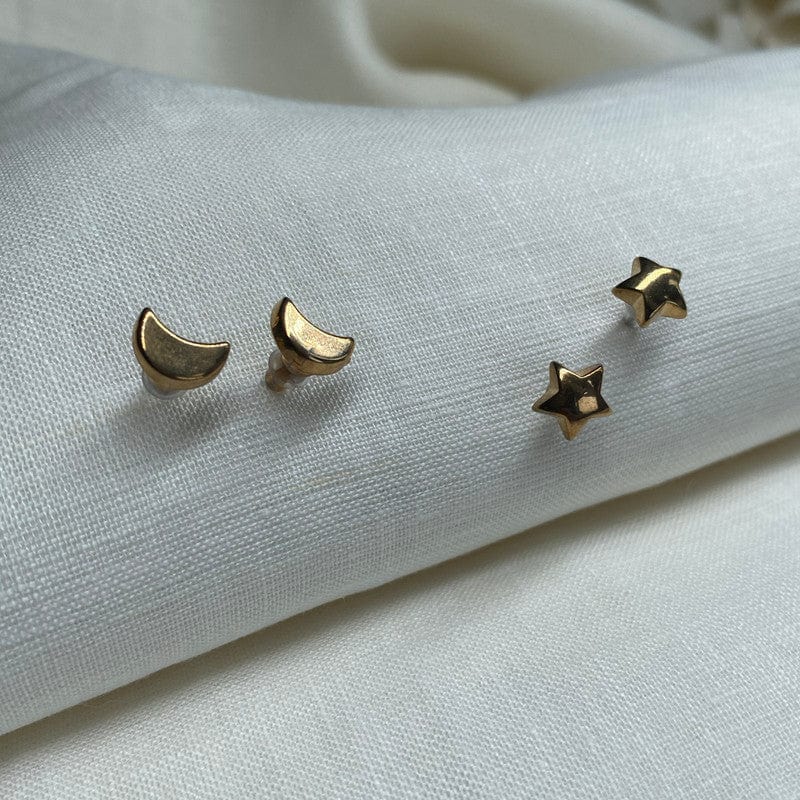 Golden Muse - Pack of 8 Earrings
