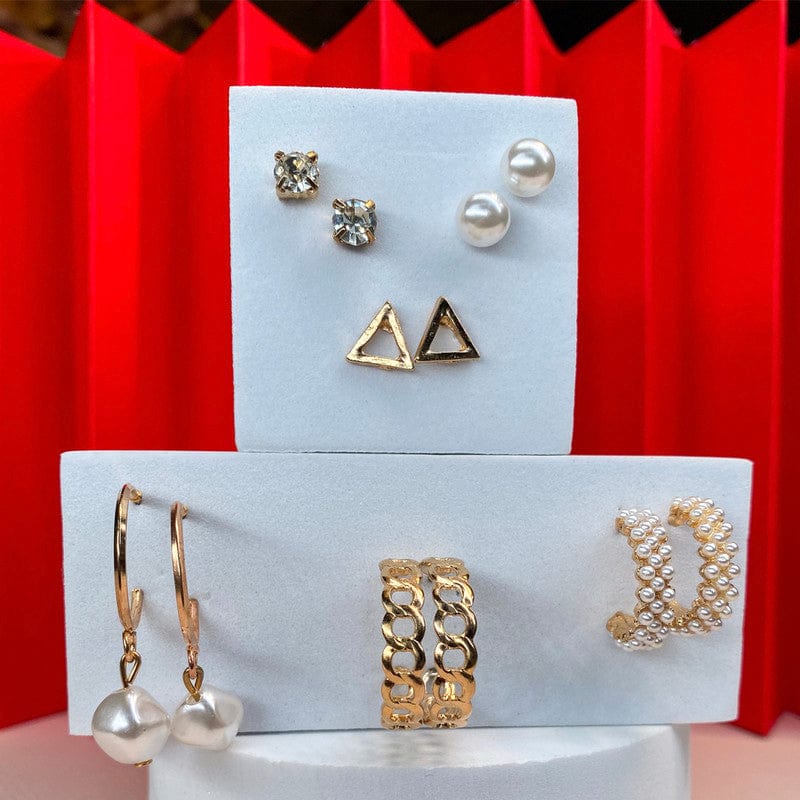 Gleam Edit - Pack of 6 Earrings